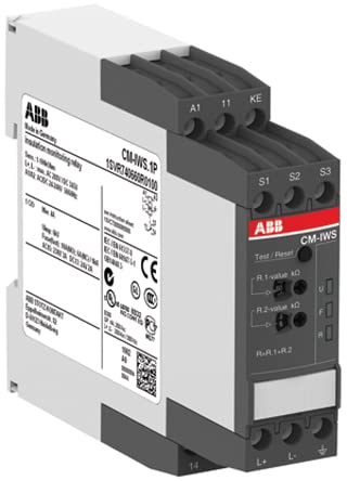 ABB CM-IWS Überwachungsrelais 0 → 250 V ac, 0 → 300V dc 1, 3-phasig, 1-poliger Wechsler DIN-Schienen von ABB