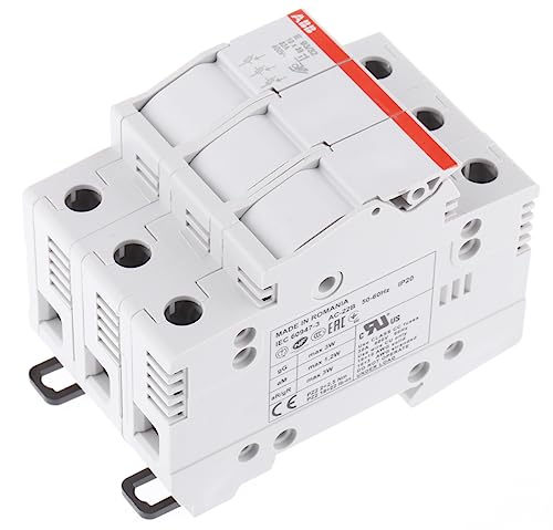 ABB E 90 Sicherungstrennschalter 3-polig, 32A, System Pro M Compact, 10 x 38mm Sicherungsgröße, 3 phasig ABB E 90 Sicherungstrennschalter 3-polig, 32A, System Pro M Compact, 10 x 38mm Sicherungsgröße, 3 phasig von ABB