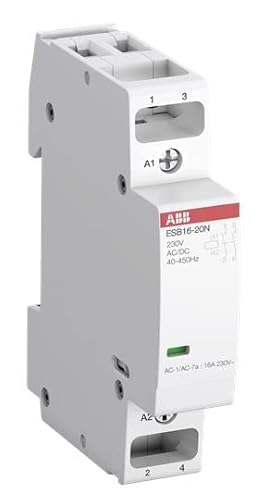 ABB ESB16-11N-03 ESB Leistungsschütz / 48 V ac/dc Spule, 2 -polig 1 Schließer, 1 Öffner / 16 A, Sicherheit von ABB
