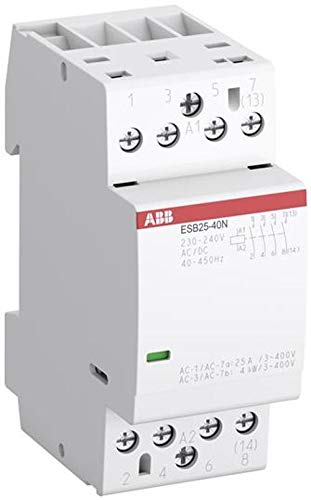 ABB ESB2522N06 230V DC/C.A. Silber Kupfer Hardware Rohr 1 Stück Physischer Bestandteil von ABB