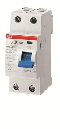 ABB F200 RCCB, 2-polig, 80A, 100mA Typ A 230V ac von ABB