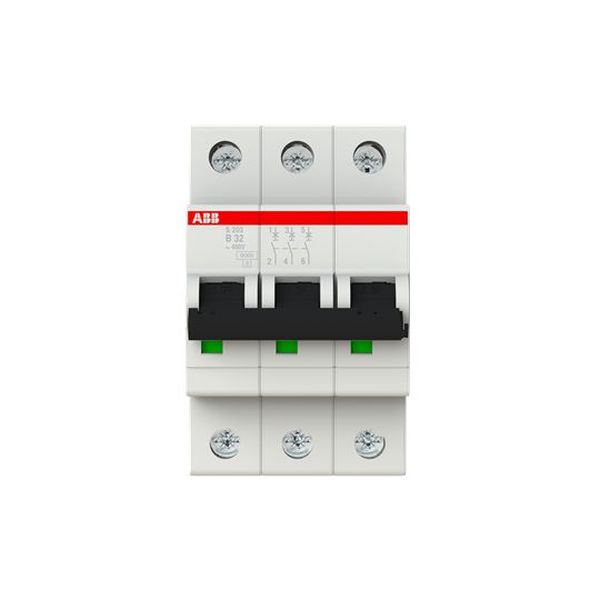 ABB Leitungsschutzschalter B32 B 32 A, 3-polig, S203-B32 ABB Leitungsschutzschalter B32 B 32 A, 3-polig, S203-B32 von ABB