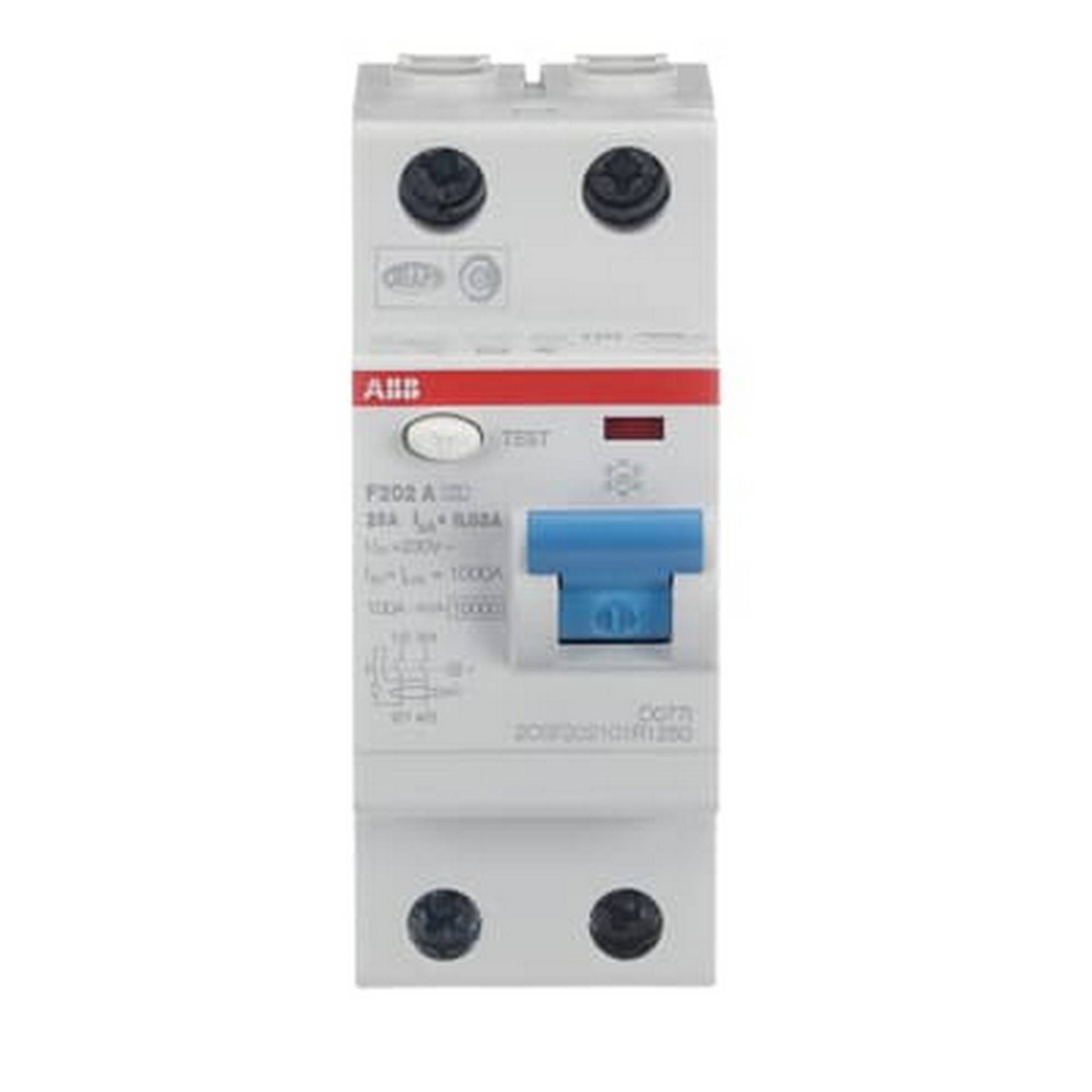 ABB FI-Schutzschalter F202 2-polig 25 A ABB FI-Schutzschalter F202 2-polig 25 A von ABB