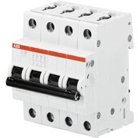 LS-Schalter 4P 6A 6kA Typ c 4 Module S204 - ABB von ABB