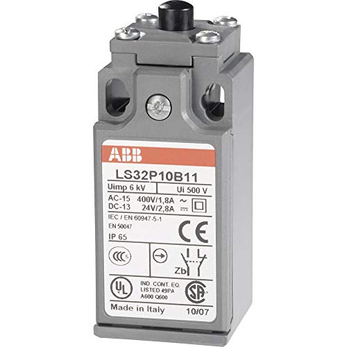 ABB LS32P10B11 Endschalter 400 V/AC 1.8A Stoeßel tastend IP65 1St. ABB LS32P10B11 Endschalter 400 V/AC 1.8A Stoeßel tastend IP65 1St. von ABB