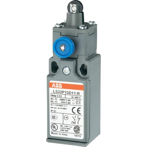 ABB LS32P13D11-R Endschalter 400 V/AC 1.8A Rollenstoeßel tastend IP65 1St. von ABB