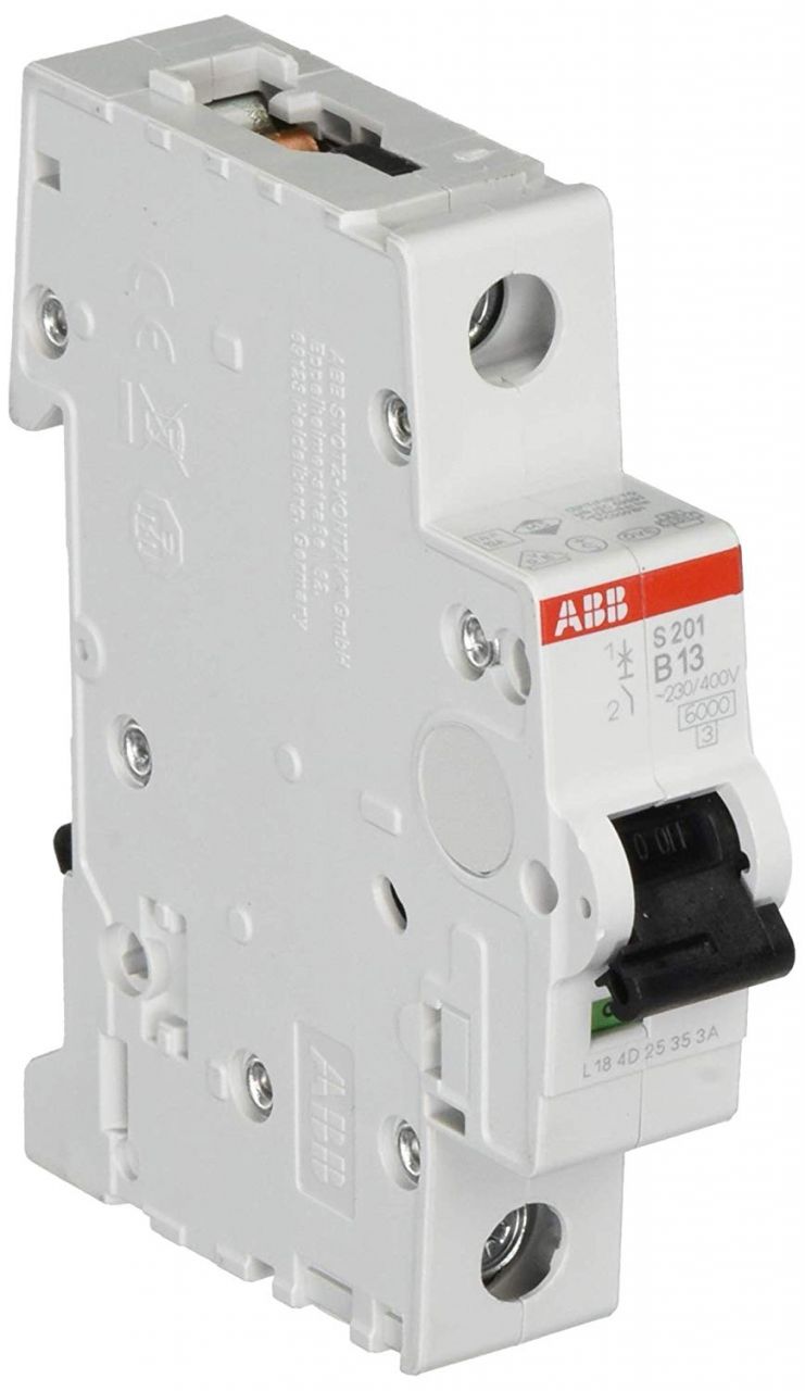 ABB Leitungsschutzschalter B13 13 A, 1-polig, S201-B13 von ABB