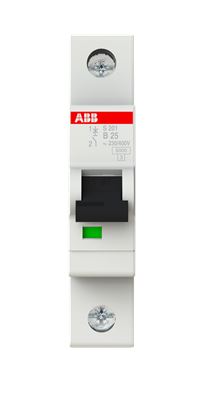 ABB Leitungsschutzschalter B25 25A, 1-polig, S201-B25 von ABB