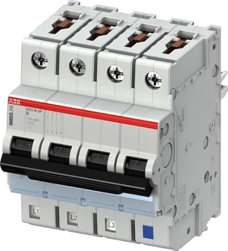 ABB Leitungsschutzschalter Typ B, 4-polig 50A 400V SMISSLINE TP DIN-Schienen-Montage von ABB