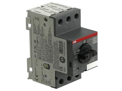 ABB MS116 Motorschutzschalter, 2,5 A 690 V ac 90mm x 45mm von ABB