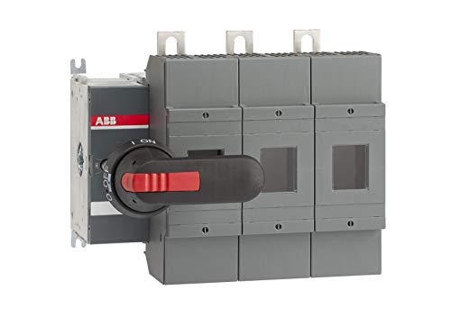 ABB OS400B03P Schaltersicherung, vorne, 3-polig, britischer Standard, B1-B4, Griff und Schaft enthalten (ABBOS400B03P) von ABB