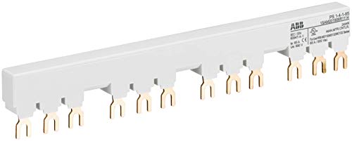 ABB PS1 Sammelschiene, 3 -phasig, 690V ac 65A, 17.5mm Raster, PS1 Reihe von ABB