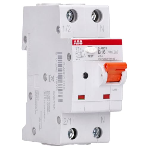 ABB S-ARC1 B16 6kA, 1P+N, 2TE Fehlerlichtbogen-Schutzeinrichtung + LS AFDD schützt vor Fehlerlichtbögen 2CSA255901R9165 von ABB