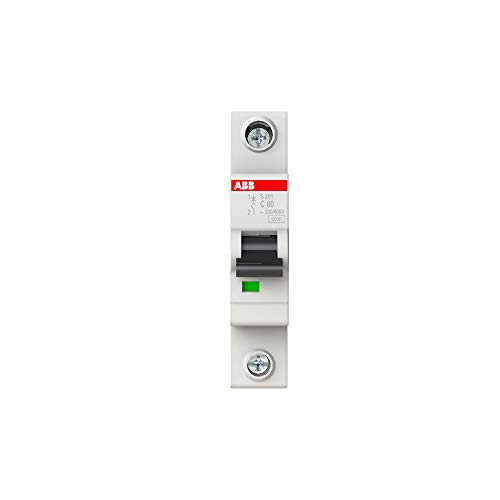 ABB S200 Leitungsschutzschalter Typ C, 1-polig 80A System Pro M Compact DIN-Schienen-Montage ABB S200 Leitungsschutzschalter Typ C, 1-polig 80A System Pro M Compact DIN-Schienen-Montage von ABB