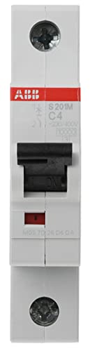 ABB S200M MCB Leitungsschutzschalter Typ C, 1-polig 4A 253V, Abschaltvermögen 10 kA System Pro M Compact ABB S200M MCB Leitungsschutzschalter Typ C, 1-polig 4A 253V, Abschaltvermögen 10 kA System Pro M Compact von ABB