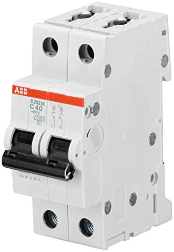 ABB S200M MCB Leitungsschutzschalter Typ C, 2-polig 40A 440V, Abschaltvermögen 10 kA System Pro M Compact von ABB