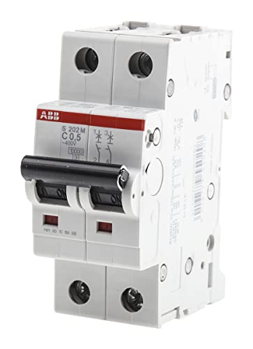 ABB S200M MCB Leitungsschutzschalter Typ C, 2-polig 500mA 440V, Abschaltvermögen 10 kA System Pro M Compact ABB S200M MCB Leitungsschutzschalter Typ C, 2-polig 500mA 440V, Abschaltvermögen 10 kA System Pro M Compact von ABB