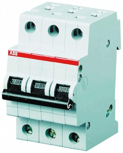 ABB S200M MCB Leitungsschutzschalter Typ D, 3-polig 63A 400V, Abschaltvermögen 10 kA System Pro M Compact von ABB