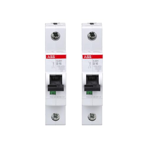 ABB 2 Stück S 201-B 16 Sicherungsautomat S200-1P 16 A-B 2CDS251001R1165 ABB 2 Stück S 201-B 16 Sicherungsautomat S200-1P 16 A-B 2CDS251001R1165 von ABB
