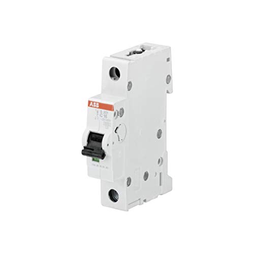 ABB S200 MCB Leitungsschutzschalter Typ C, 1-polig 10A 230V System Pro M Compact DIN-Schienen-Montage von ABB