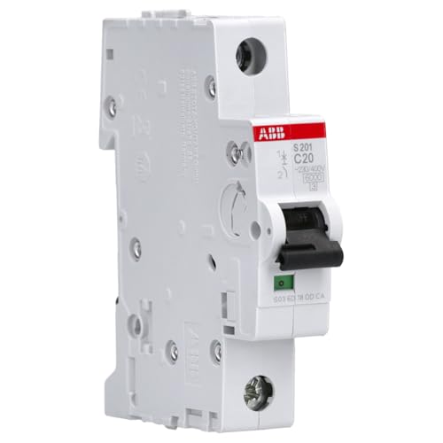 ABB S201-C20 Sicherungsautomat S200-1P 20 A-C 2CDS251001R0204 von ABB
