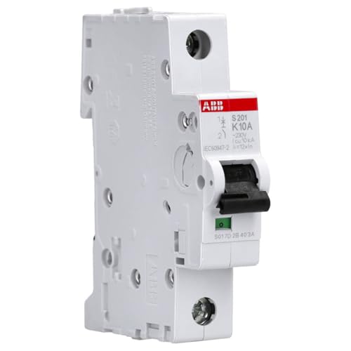 ABB S201-K10 Sicherungsautomat - S200-1P - 10 A - K(AC) 6 kA 2CDS251001R0427 von ABB