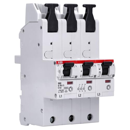 ABB S751/3-E63 selektiver Hauptleitungsschutzschalter SHU E-Char.,25kA,63A,3x1P 2CDS781001R4632 ABB S751/3-E63 selektiver Hauptleitungsschutzschalter SHU E-Char.,25kA,63A,3x1P 2CDS781001R4632 von ABB