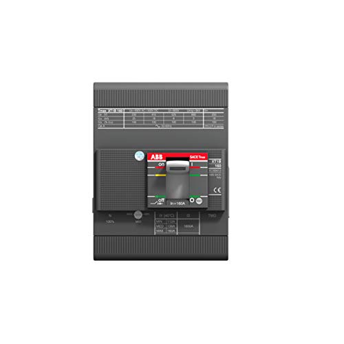 ABB XT1B 160 Tmd R100 Im1000 4P F F - ABB Automatikschalter - Grau und Rot von ABB