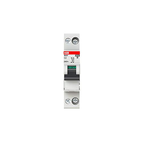 ABB SN201 MCB Leitungsschutzschalter, Pol 1P+N 2A 230V, Abschaltvermögen 6 kA DIN-Schienen-Montage ABB SN201 MCB Leitungsschutzschalter, Pol 1P+N 2A 230V, Abschaltvermögen 6 kA DIN-Schienen-Montage von ABB