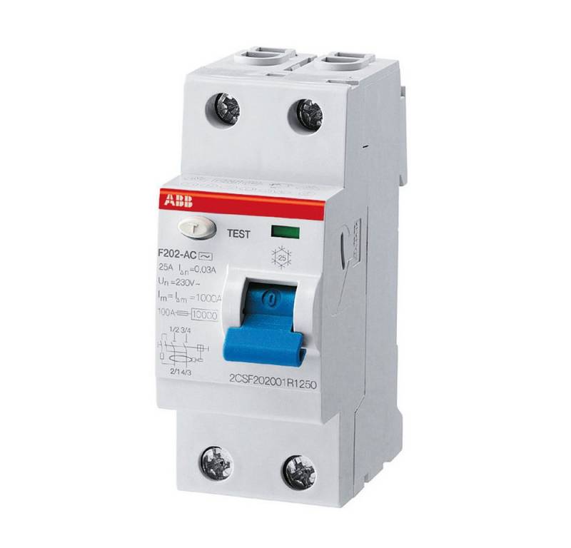 ABB Schalter FI-Schutzschalter pro M Compact F 202-A ABB Schalter FI-Schutzschalter pro M Compact F 202-A von ABB