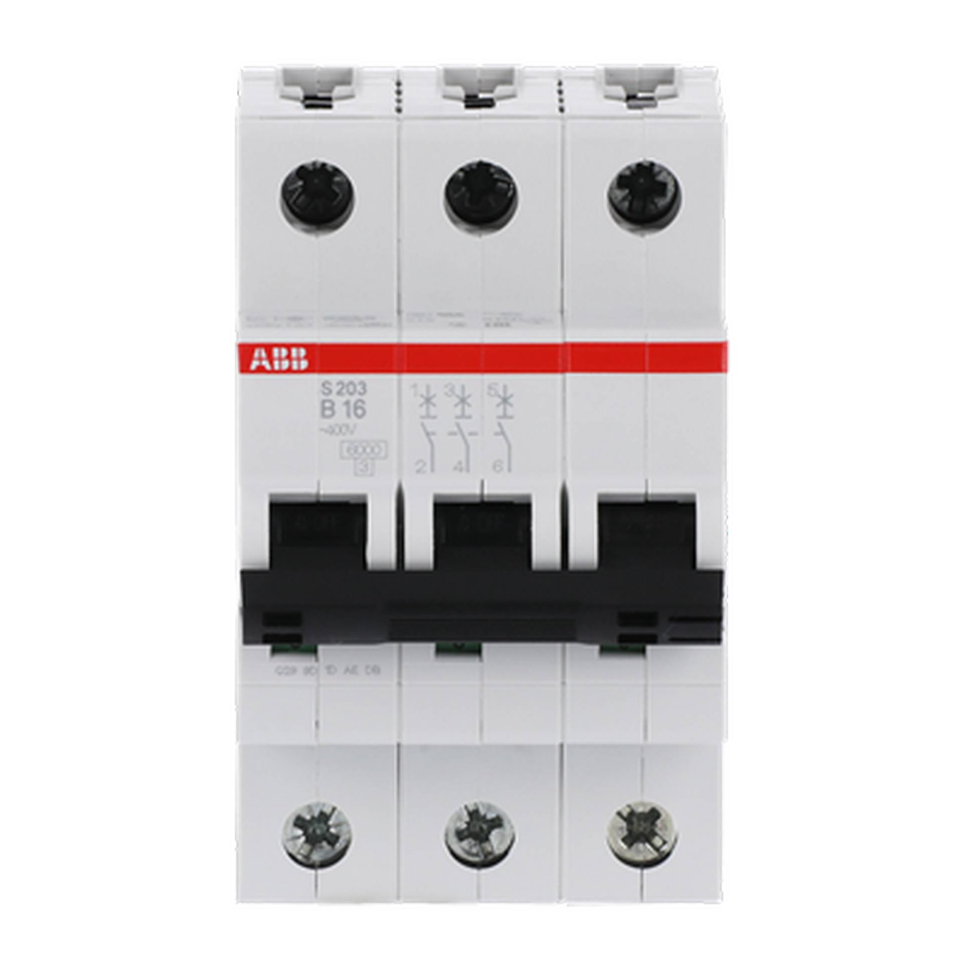 ABB Sicherungsautomat S203 3-polig 16 A ABB Sicherungsautomat S203 3-polig 16 A von ABB