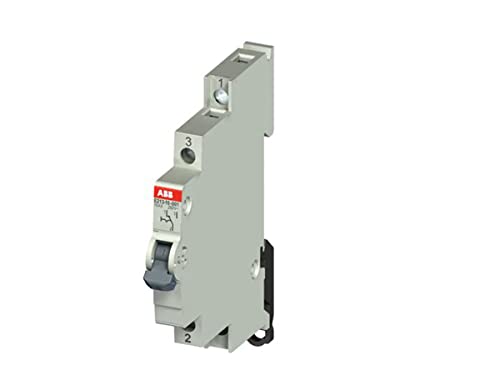 ABB E213-16-001 Wechselschalter, 16 A, gemäß EN 250 V AC, 1W, Bed. El.: grau, Mod. Breite: 0.5 2CCA703040R0001 von ABB