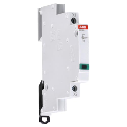 ABB E219-D Leuchtmelder 16 A, 115-230 V, 1LED, grün, Mod. Breite: 0.5 2CCA703402R0001 von ABB