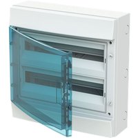 Abb-Schaltschrank wandmontiert grau 36 Module mit Tür IP65 65P18X22 von ABB