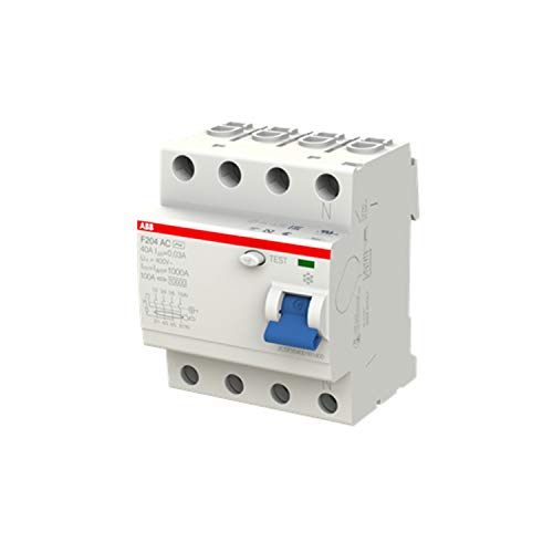 Abb-entrelec 2CSF204001R1400 Fehlerstromschutzschalter, weiß/rot, Standard von ABB