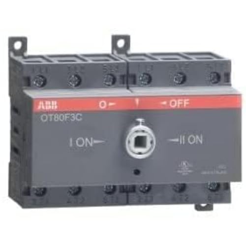 Abb-entrelec OT80f3c Umschalter OT80f3 Kontakte auf DIN-Profil von ABB