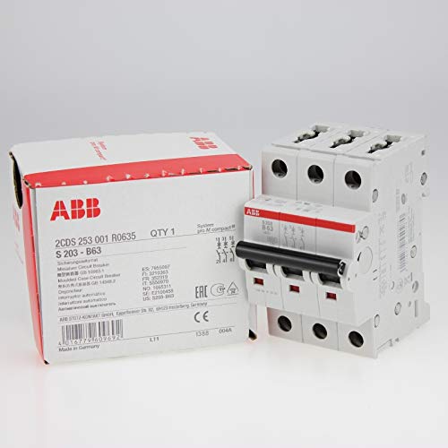 Abb -entrelec s200 Magnetothermisch, s203-b63 Abb -entrelec s200 Magnetothermisch, s203-b63 von ABB