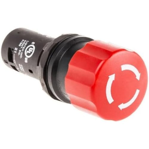 Betätigungsplatte abb-entrelec Notfall Durchmesser 30 ce3t-10r-11 1 NA + 1NC von ABB