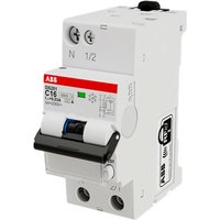 ABB - Fehlerstromschutzschalter 16A 1P+N 30MA a 6KA 2M DS201C16A30 von ABB
