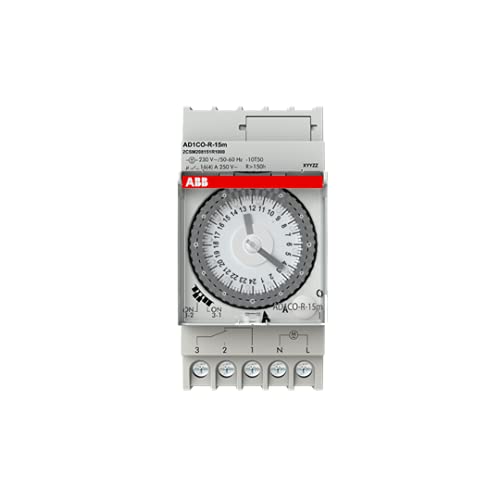 Modularer Zeitschalter AD1CO-R-15m (Referenz: 2CSM208151R1000) von ABB