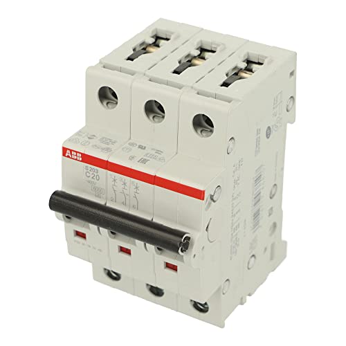 S203C20 | 2CDS253001R0204 | S203-C20 | ABB MINIATURE CIRCUIT BREAKER, 3 POLE, TYPE C, 20A S203C20 | 2CDS253001R0204 | S203-C20 | ABB MINIATURE CIRCUIT BREAKER, 3 POLE, TYPE C, 20A von ABB