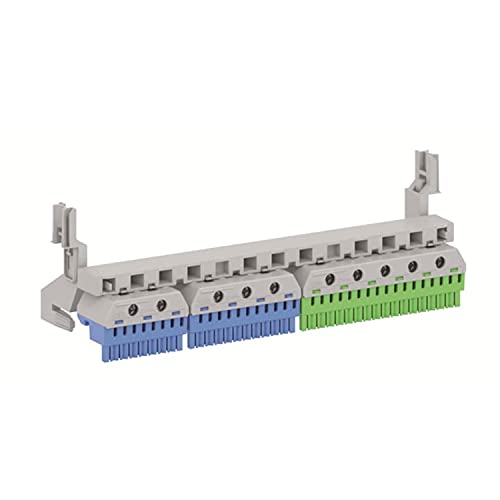 Schnellanschlussklemme N/PE für kompakte Schalttafeln Modell ZK221, grau, 28 x 12,5 x 5 cm (Referenz: 2CPX052457R9999) von ABB
