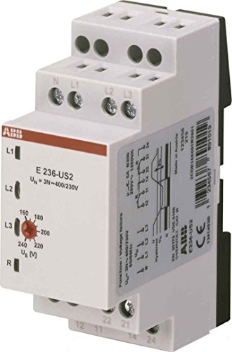 Unterspannungsrelais 3Ph.+N,2Wechsler ABB E236-US2 Unterspannungsrelais 3Ph.+N,2Wechsler ABB E236-US2 von ABB