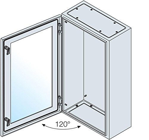 abb-entrelec SR2 – Schrank Tür transparent + ohne Platte Montage 600 x 400 x 250 mm von ABB