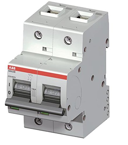 abb-entrelec s800-c – Leitungsschutzschalter s802b-d40 2 polig 40 A Kurve D 16 kA von ABB