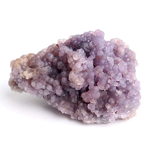 1 stück Raue Natürliche Traube Achat Mineral Probe Stein Kristall Cluster Quarz Kristalle Edelsteine (Color : Grape Agate, Size : 50 150g) von ABCBCA