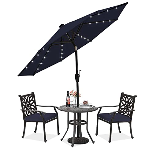 ABCCANOPY 230cm Gartenschirm Sonnenschirm neigbar mit 32 Solar-LED-Lichtern,für Garten,Deck,Schwimmbad,Sandstrand,navyblau ABCCANOPY 230cm Gartenschirm Sonnenschirm neigbar mit 32 Solar-LED-Lichtern,für Garten,Deck,Schwimmbad,Sandstrand,navyblau von ABCCANOPY