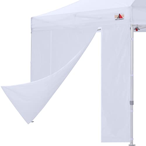 ABCCANOPY Baldachin Rolltür 3,4 x 3,4 m mit Reißverschluss, nur 1 Packung Tür, ohne Rahmen und Oberseite, weiß von ABCCANOPY