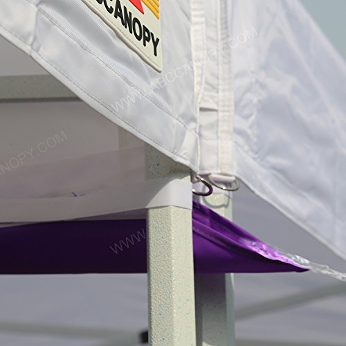 ABCCANOPY Baldachin Zubehör 3 Fuß Baldachin Regenrinne / Lichtrinnen für 3 x 3 m Baldachin, Pop-Up-Zelt. violett von ABCCANOPY