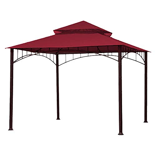 ABCCANOPY Ersatzplatte für L-GZ136PST, Burgunderrot von ABCCANOPY